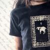 Gothic Harajuku Slim Short Sleeve T-shirt Fashion Summer Fashion Crop Top Streetwear Emo Girl Y2k Style Women's T-shirt Baby Tee