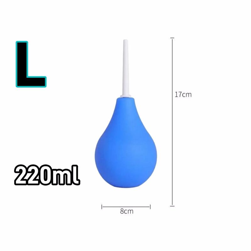 Silicone Cleaning Enema Bulb Safe Flow Flush Cleaning Tool for Anus Vagina Reusable Cleaning Syringe Kit Personal Hygiene Aid
