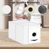 10 Pieces Vacuum Cleaner Bags Compatible with Ecovacs Deebot T30 Omni/T30 Pro Omni Vacuum Cleaner, 3L Large Capacity