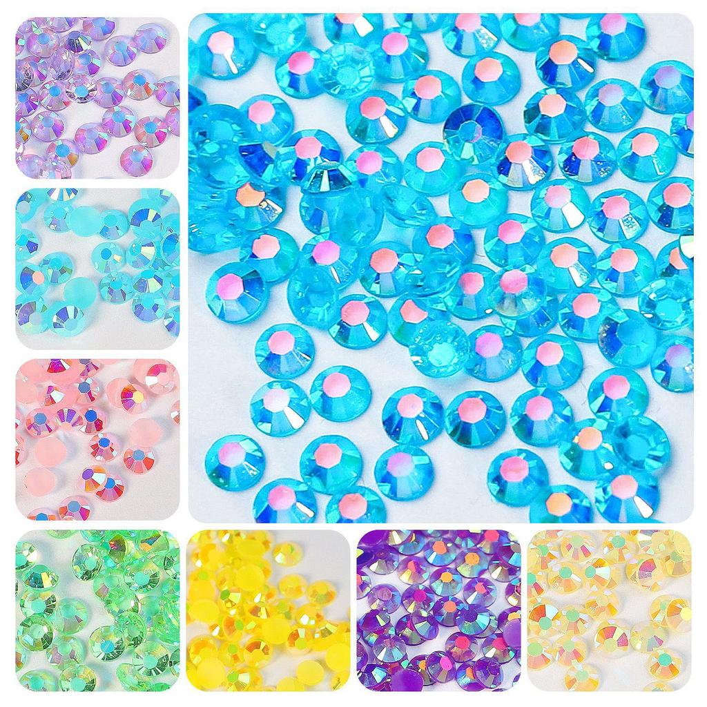 Mixed Color Nail Rhinestones Gems Nail Art Stone Diamante Fashion Glitter Jewels