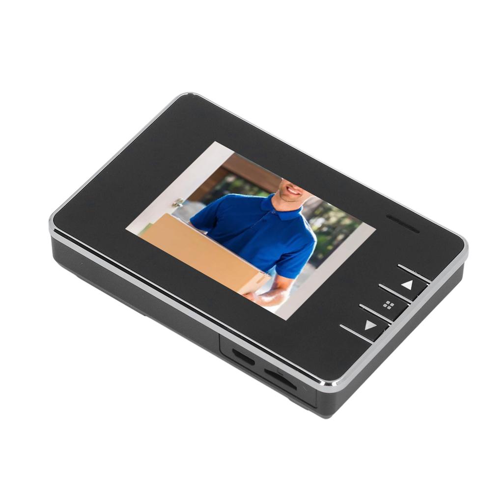 Door Peephole Viewer Camera 120 Degree View HD Night Vision 2 Way Intercom Smart Video Doorbell