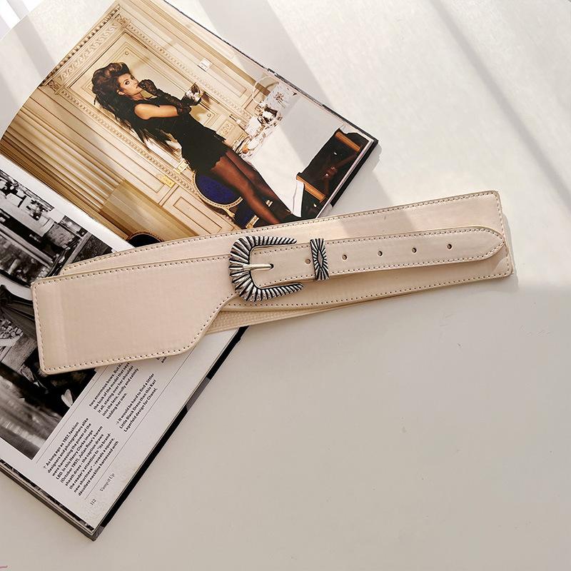 

Western Denim Style Belt Accessories Women S Decoration With Skirt American Retro Belt Dress Heavy Industry Waist Chain Wide Version