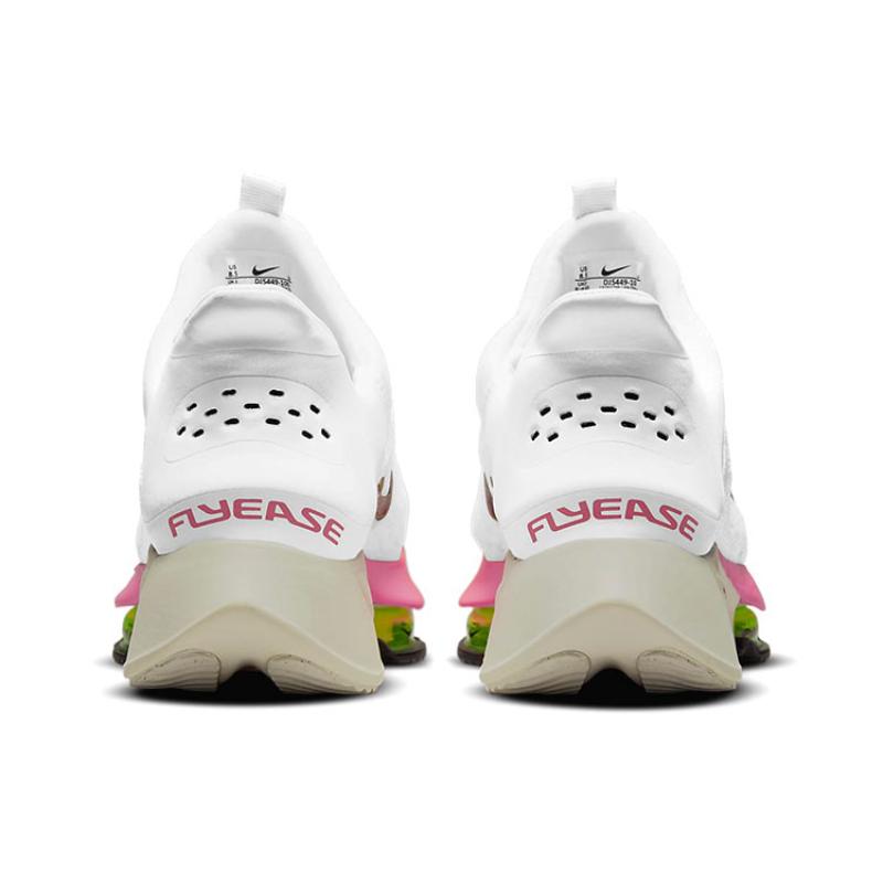 Nike Air Zoom Tempo Next% FlyEase White Pink Blast Women's Sneakers Casual DJ5449-100
