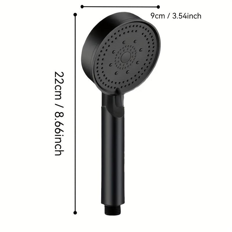 High-Pressure Showerhead Featuring 5 Different Spray Settings - Durable Rainfall Shower System, Easy Installation for Bathtubs