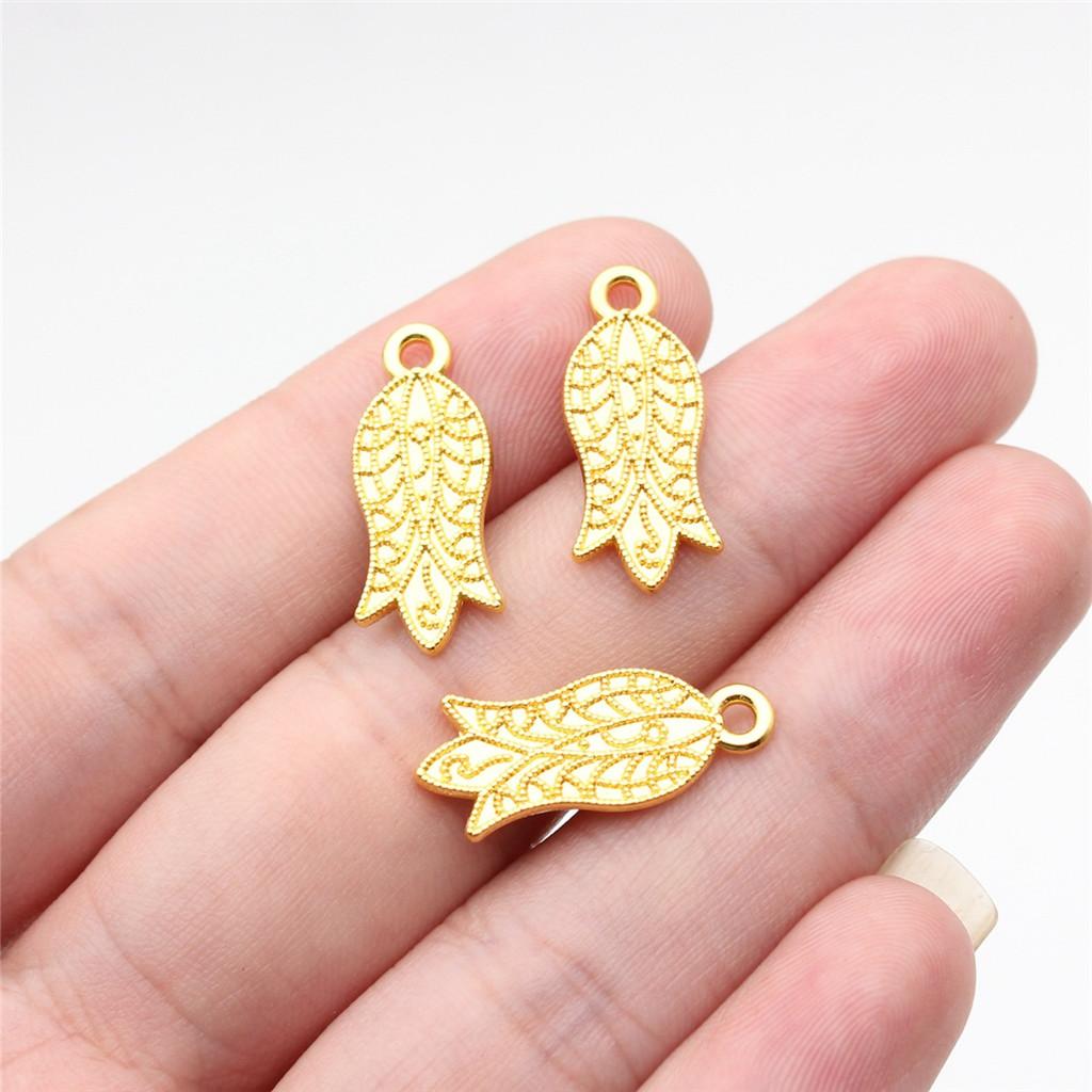 Charms Small Flower Pendants Wedding Jewelry Findings QC116
