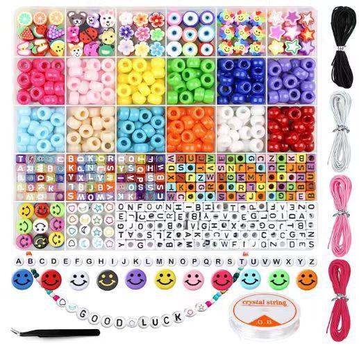 Animal Fruit Soft Pottery Letter Bead Pendant Diy Jewelry Bracelet Necklace Earrings Making Accessories