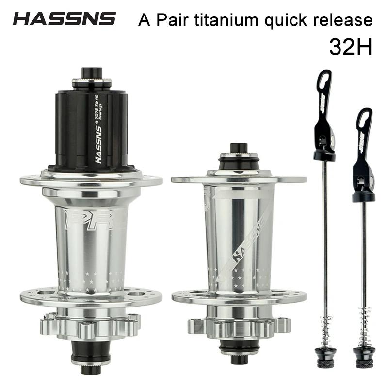 Hassns Pro7 K7 Cube,32/24 Hole Mtb Noisy Bike Hub,4 Bearing 6Pawls 120 Loud Quick Release Cube Compatible With 7/8/9/10/11 Speed