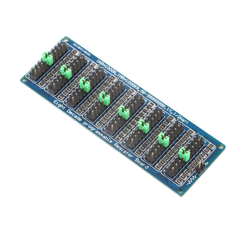 0.1R Accuracy Slide Resistor Board 0.1R - 9999999R Resistance Module  Laboratory Equipment