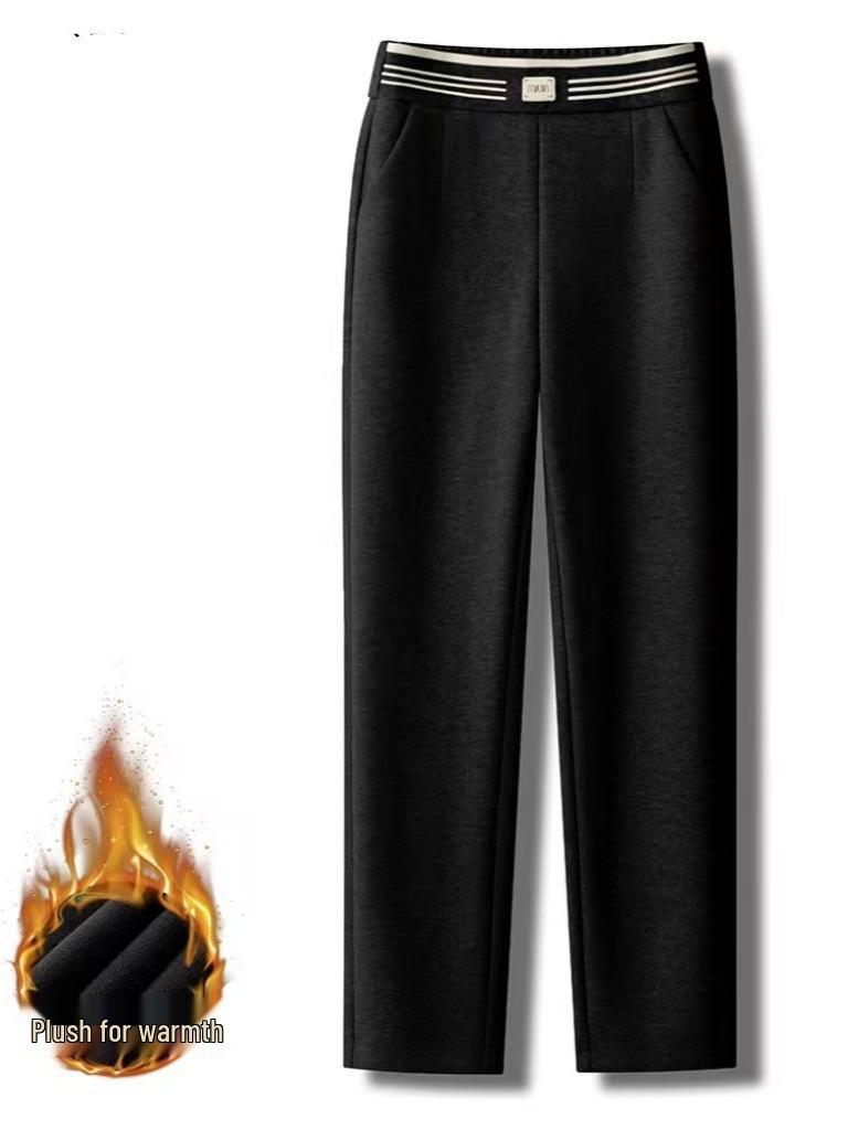 Schicke vielseitige Damen-Haremshose aus Samt mit hoher Taille - Herbst/Winter Kollektion 2025
