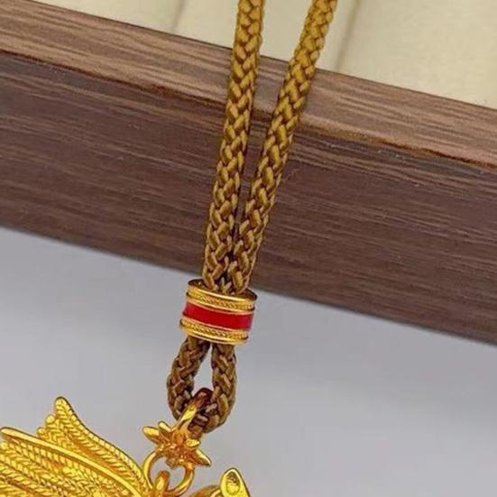 Nazar Pegasus Złoty Wisiorek Skrzydlaty Koń Symbol Mitologiczny Siły Wolności Latający Koń Biżuteria Prezent dla Kobiet Mężczyzn