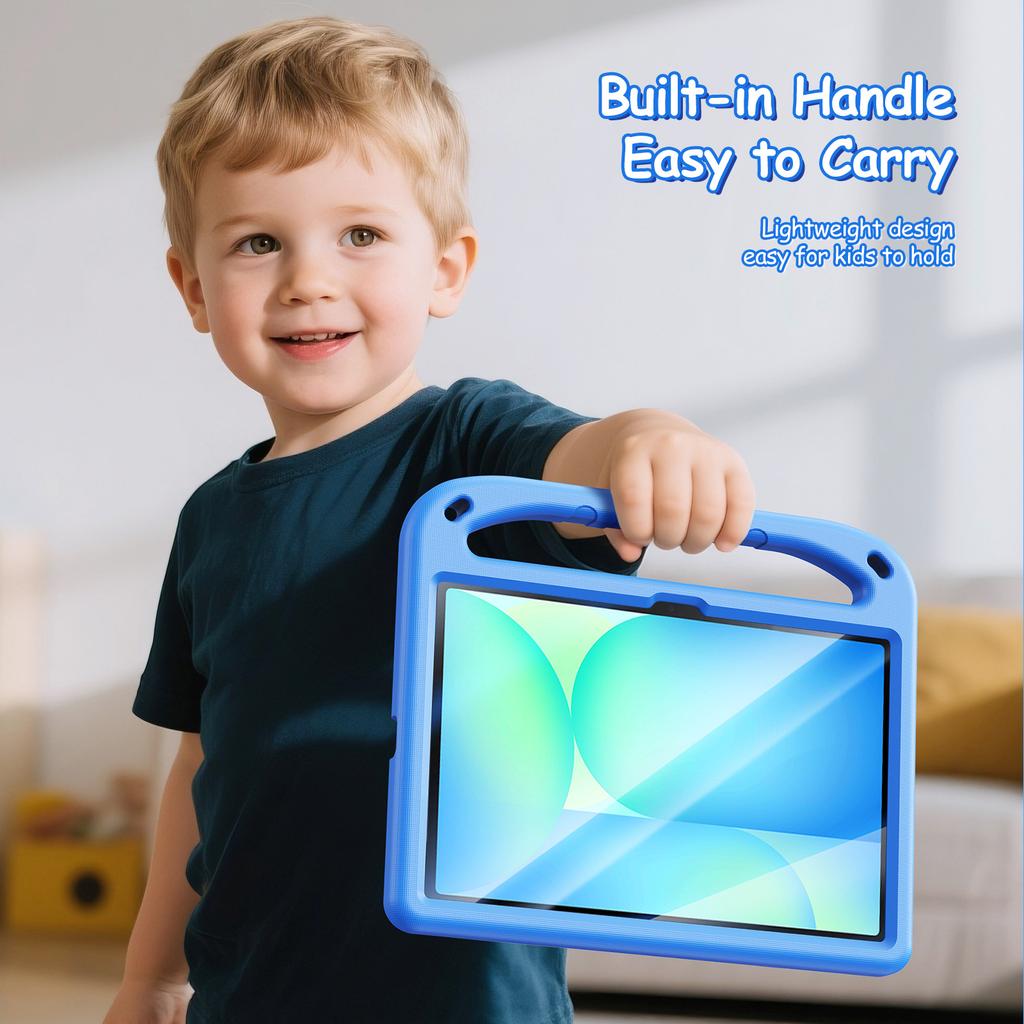 DUX DUCIS Puff Series Tablet-Hülle für Samsung Galaxy Tab S10 Lite/S10 FE/S9/S9 FE/S8/S7, Ständer EVA Kinder Stoßfeste Hülle