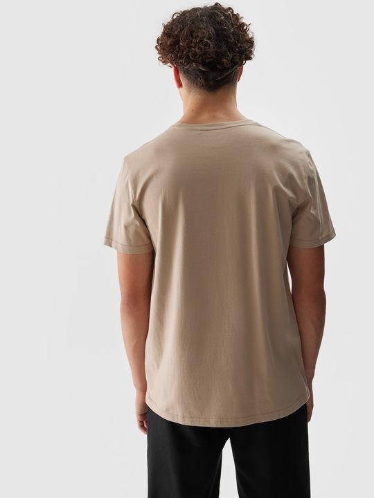 4F T-Shirt Męski Koszulka Sportowa Basic