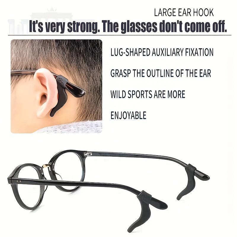 2pairs Silicone Glasses Anti-slip Ear Hook Holder Fixed Anti-slip Ear Hook Silicone Ear Holder Sunglasses, Matching Sports Accessories