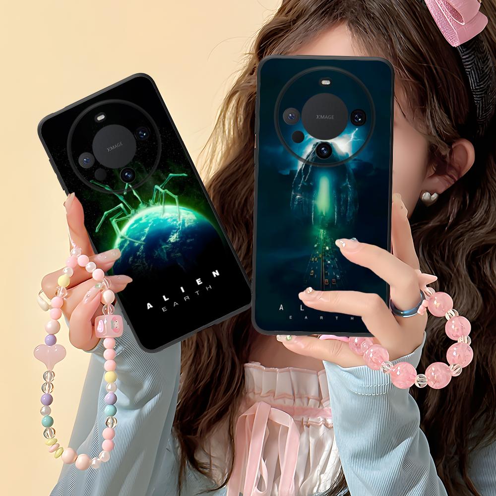 Alien Earth Mobile Cell Phone Case for Huawei Mate 60 50 40 30 20 10 Pro Plus Lite E 5G Colorful Printing Cover Cover Pretty