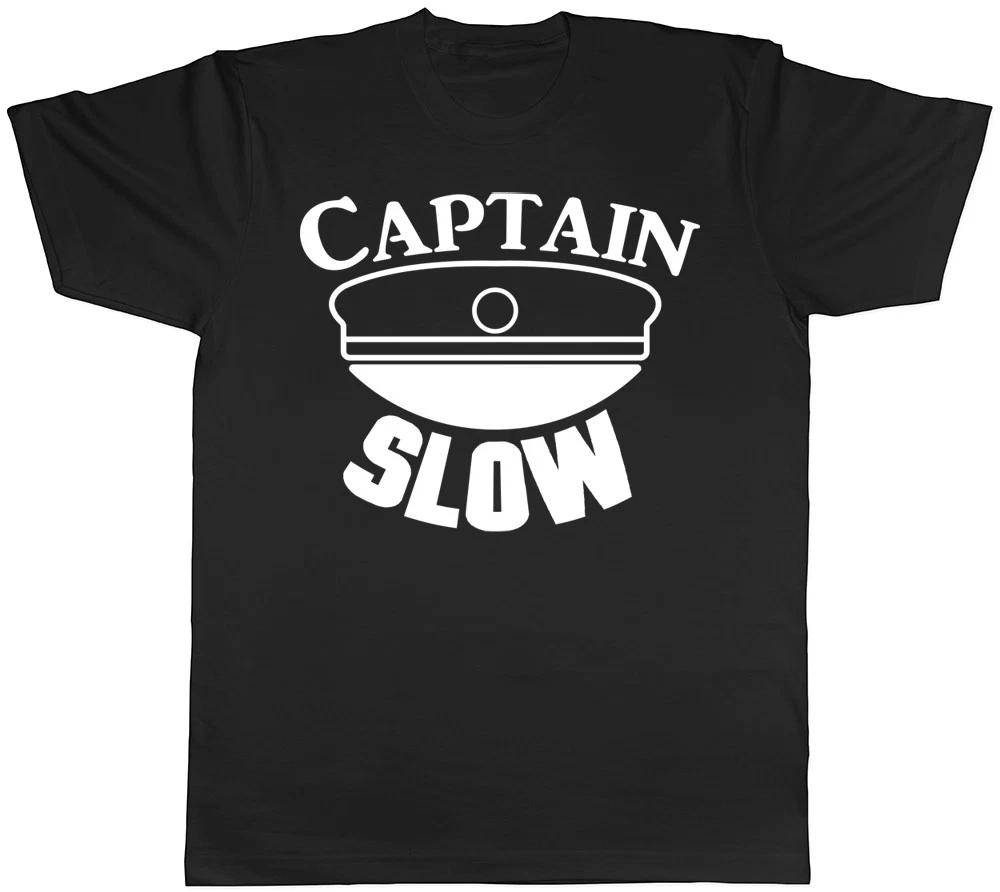 Captain Slow Funny Mens Womens Ladies Unisex T-Shirt XXL