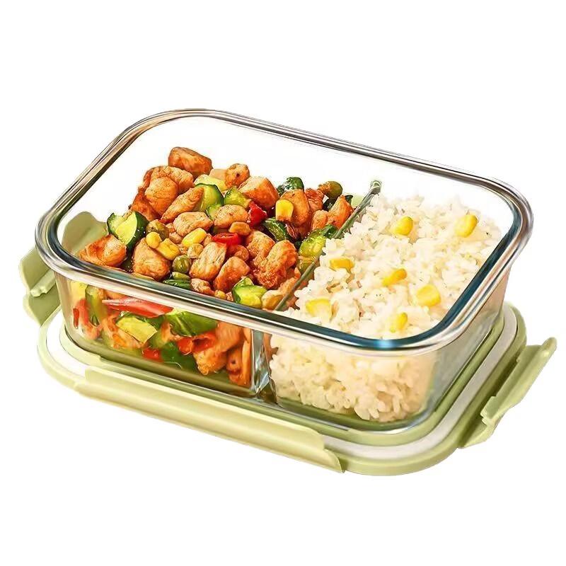 ZISIZ Glass Food Storage Container Set