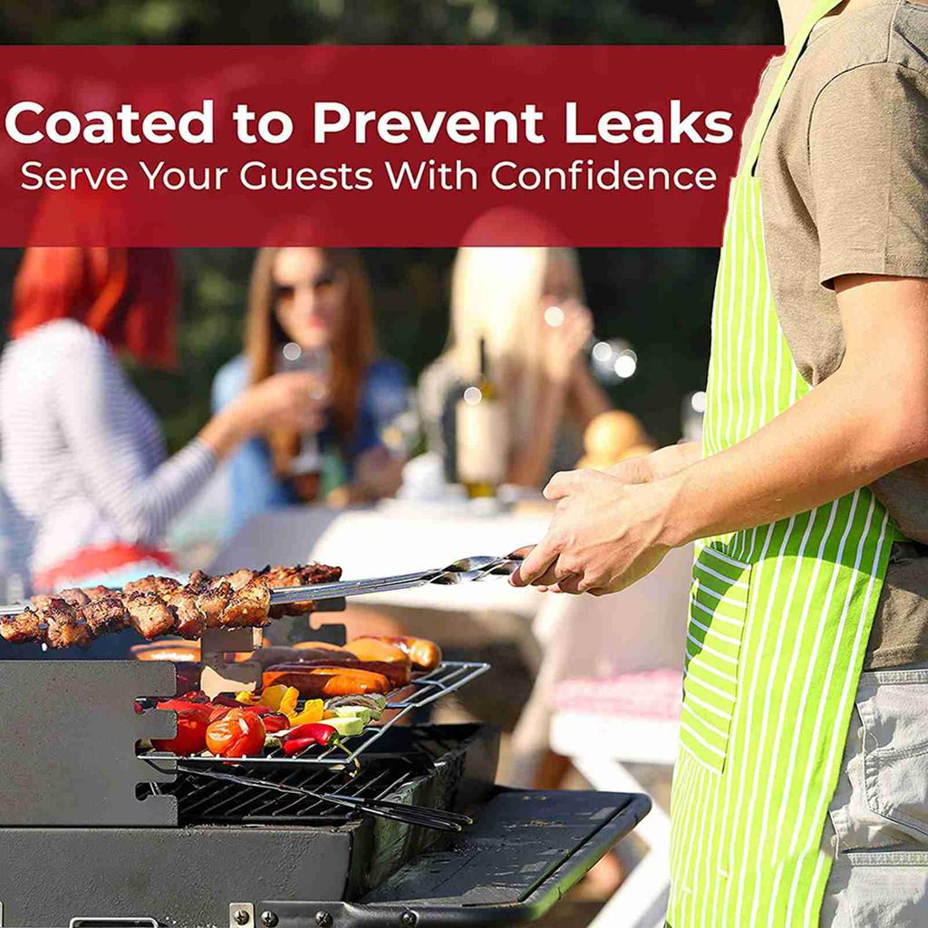 50PCS Paper Food Trays Disposable Greaseproof Paper Food Tray Serving Food Boat