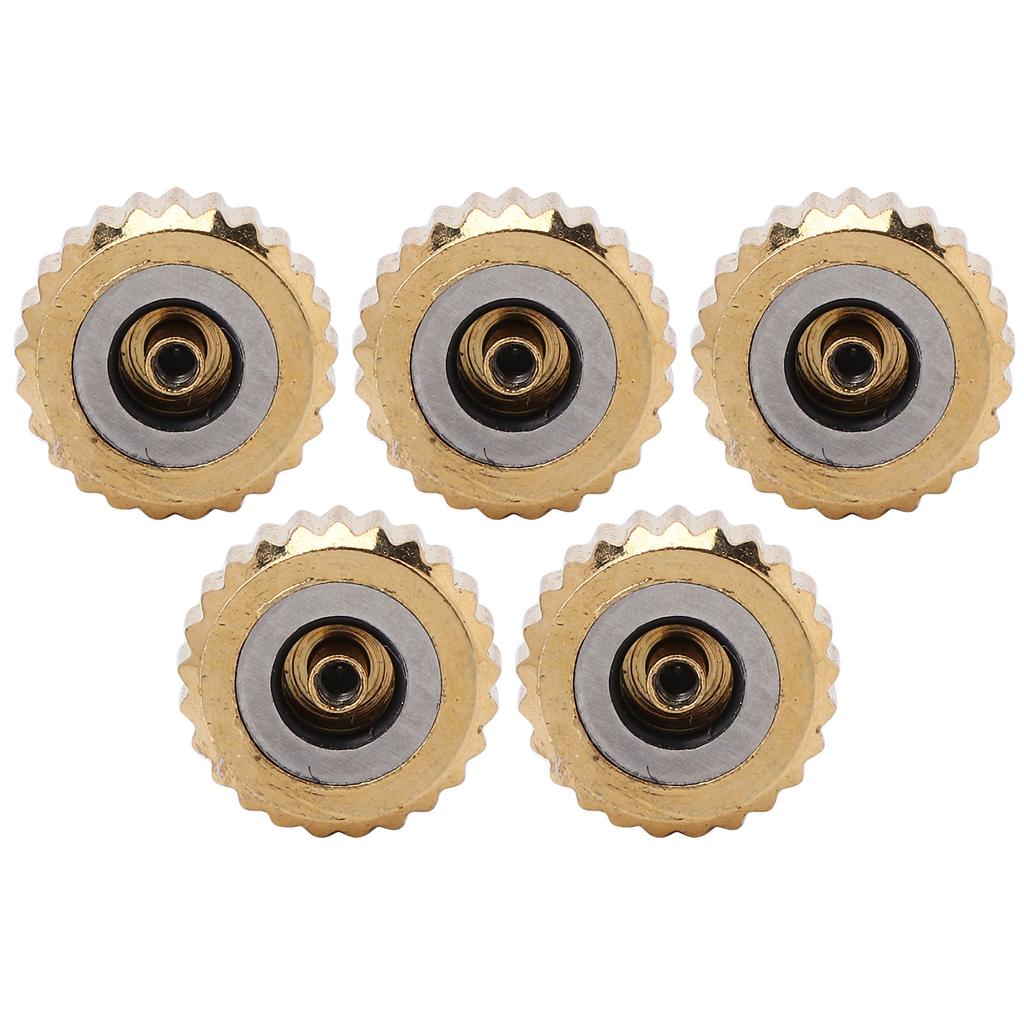 5pcs Watch Crown Spare Parts Quartz Mechanical Watch Crown Replacement Accessories6.5mm