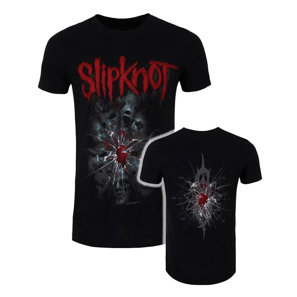 Slipknot Metal Band Unisexs TShirt 100Cotton Unisex ONeck Short Sleeve Oversized Y2k Popular Fashion Horror Style Fans Gifts