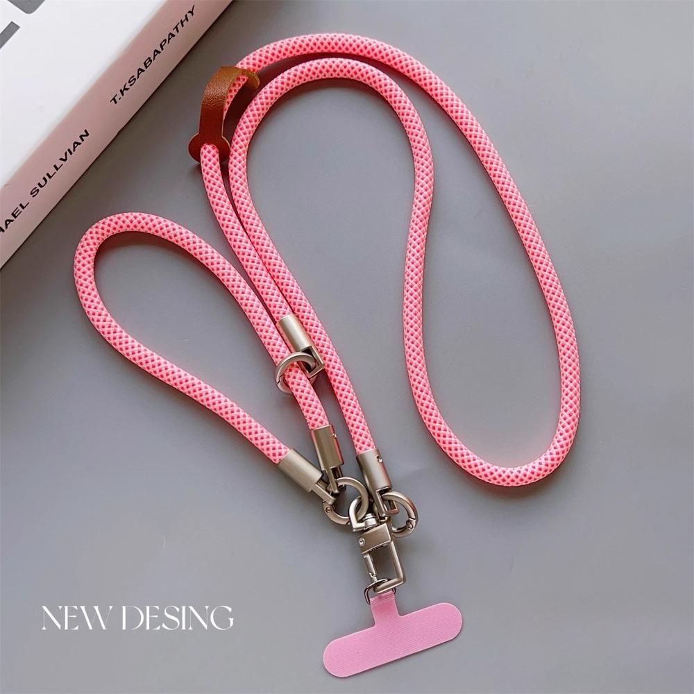 3-in-1 Mobile Phone Lanyard, Multi-functional Removable and Adjustable Multi-purpose Strap, Hand-woven Strong Crossbody