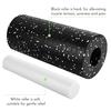 2pcs Soft Hard Yoga Foam Roller Set for Exercise Fitness Physical Therapy Tissue Muscle Massage