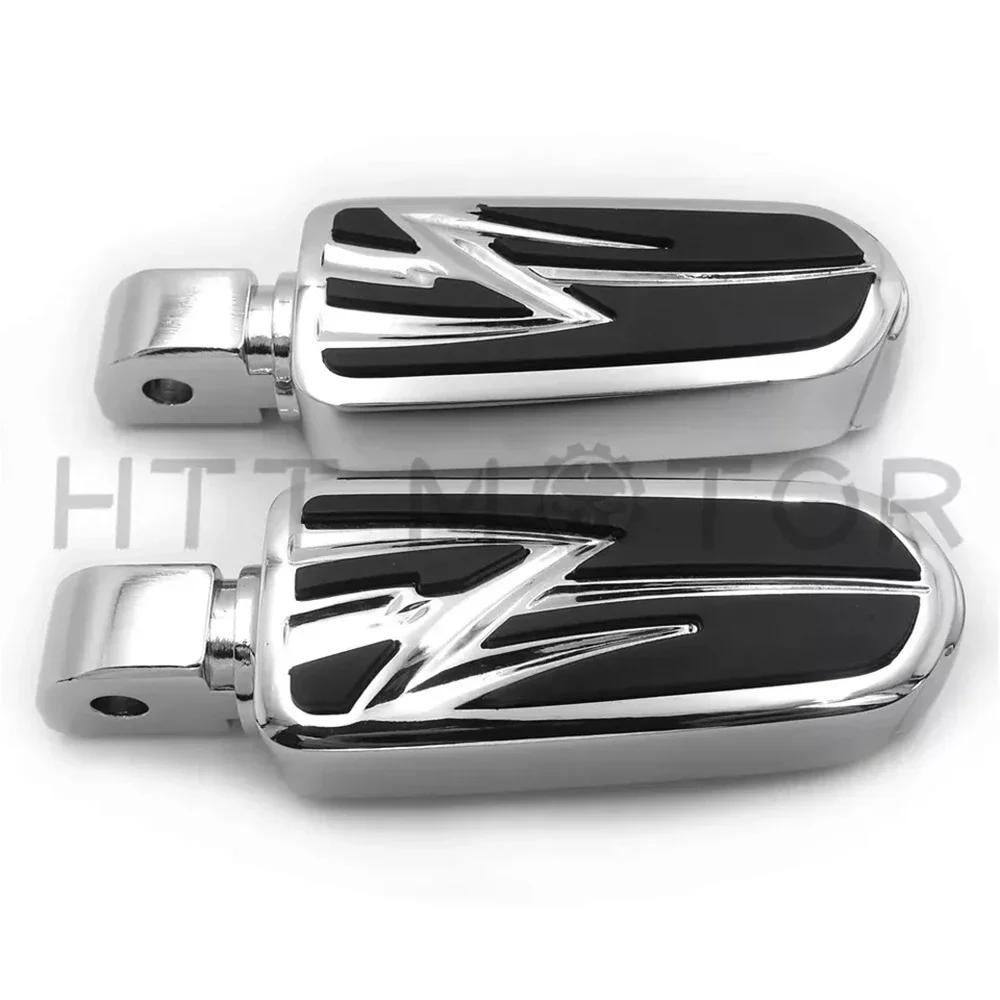 Motorcycle Accessories Gear Skull Footpegs For Passenger 2018-later Softail Fat Boy FLFB Fat Bob 2020-later LiveWire