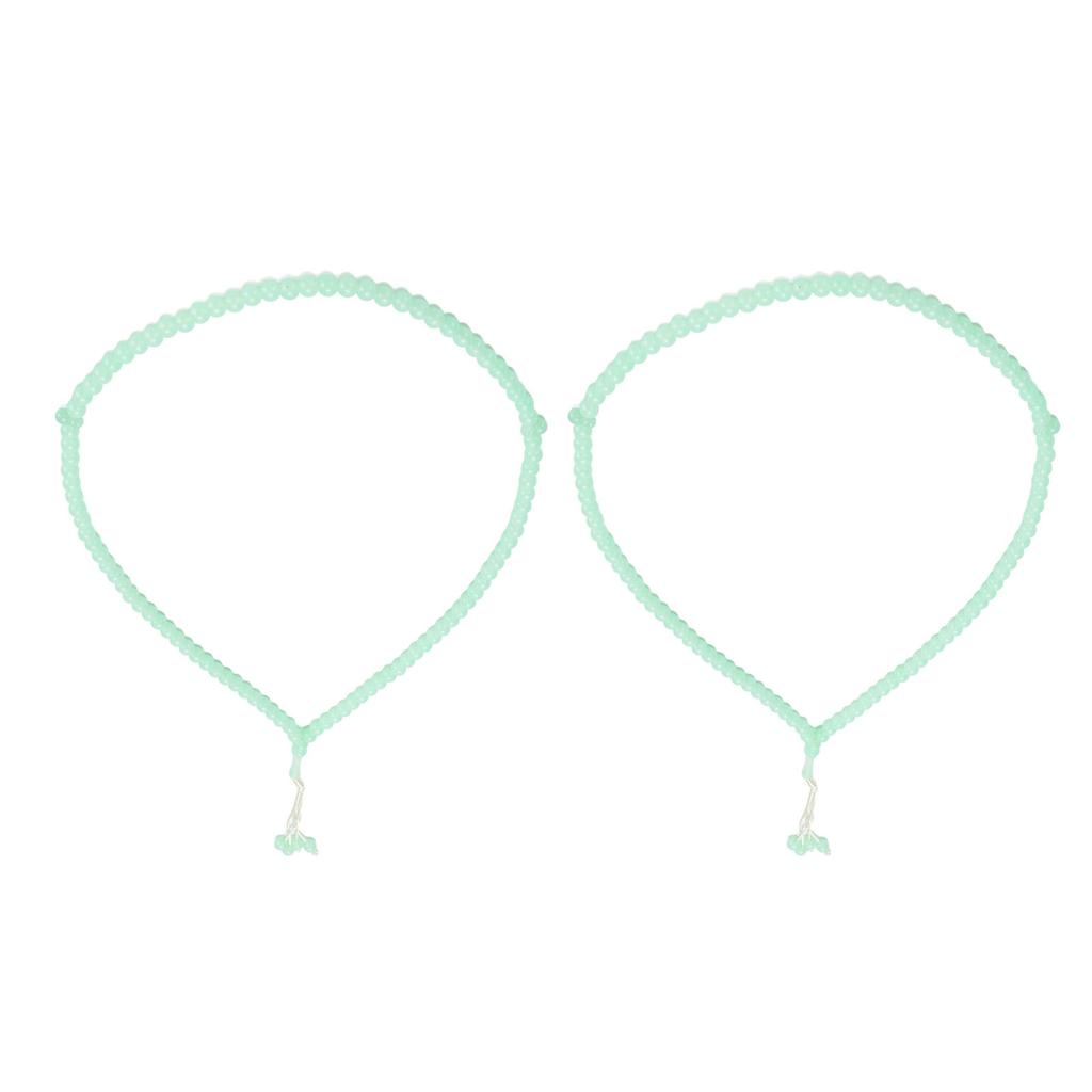 2 Stück Gebetsperlenkette 8mm Durchmesser 99 Perlen Armband zur Hand- und Autodekoration Weihnachtsgeschenk