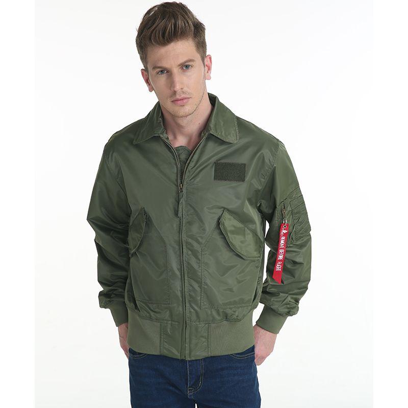 Fall Bomber Jacket Men's Combat Windbreaker Classic Jacket