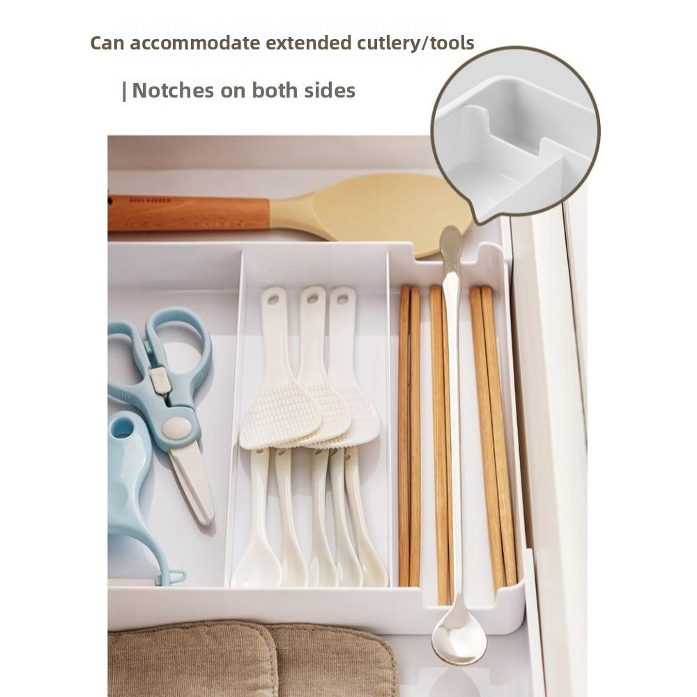 Scalable Stationery Container Retractable Hidden Drawer Cabinet Storage Drawer  Utensil