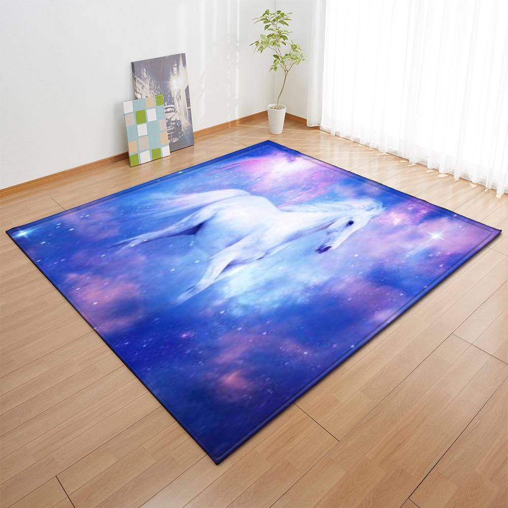 Animal Large Carpet Feather Wind Bedroom Floor Mat