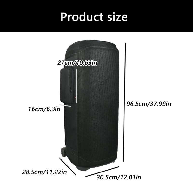 Nylon Case Proetctor Sleeve For Dedicated Speaker Precise Cutout And Sound Clear Mesh Front Panel Black