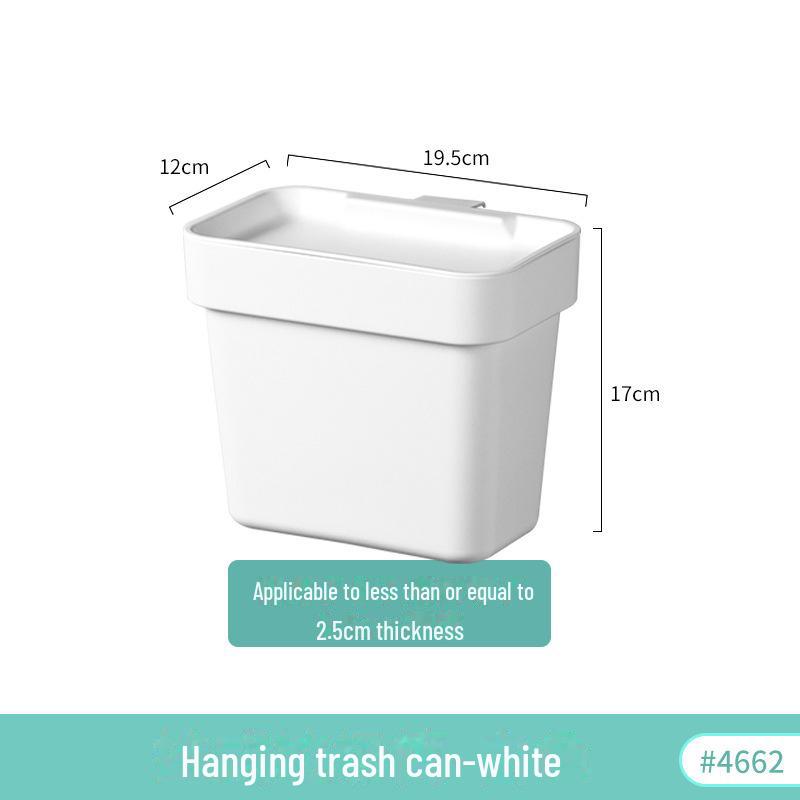 Подвесной мусорный бак для кухни и ванной с крышкой 1336₽