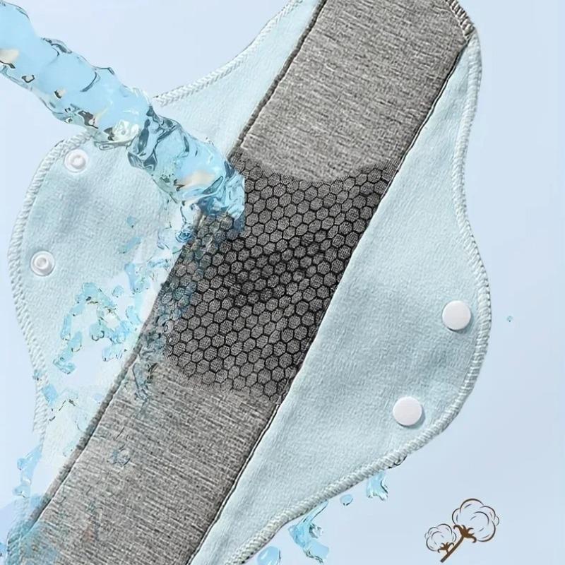 1/6pcs Reusable Adult Diaper Cotton Non-slip Soft Panty Liners Elderly Prevent Urine Leakage Washable Panties Menstrual Cloth