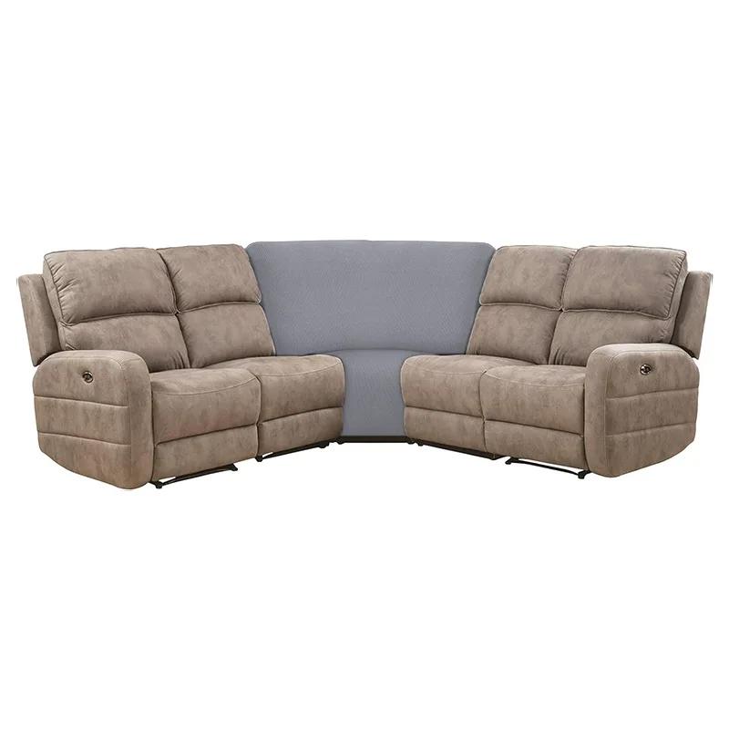Corner Sofa Cover Stretch Corner Couch Cover Furniture Protector for Living Room L Shape Slipcover Couch Additional Seat