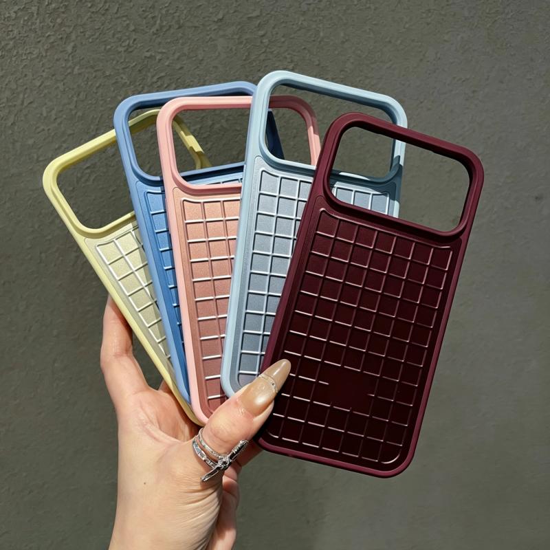 3D Luggage Aluminum Alloy Grid Phone Case for IPhone 18 Pro Max 17 Pro Max for Rimowa Shockproof Anti Scratch Protective Cover