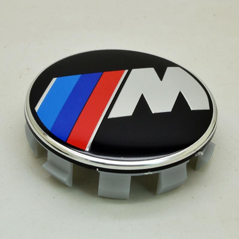Bmw M Series Wheel Cap Power Logo Black Center Cover Hub Emblem 68mm Top Quality