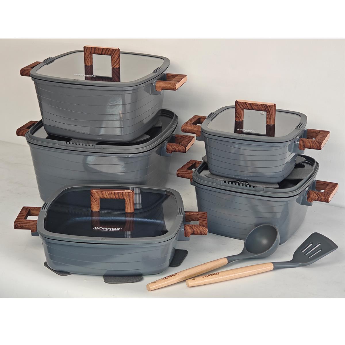 

Maifan Stone Non-stick Double Ear Stew Pot for Induction and Gas
