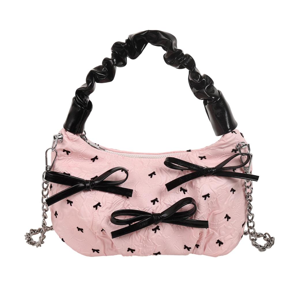 Czerwona torba w kratę na lato Duża pojemność Przenośna i mała torebka z różnymi przedmiotami W małej torebce o wysokim wyglądzie i wszechstronności Torebka na nadgarstek