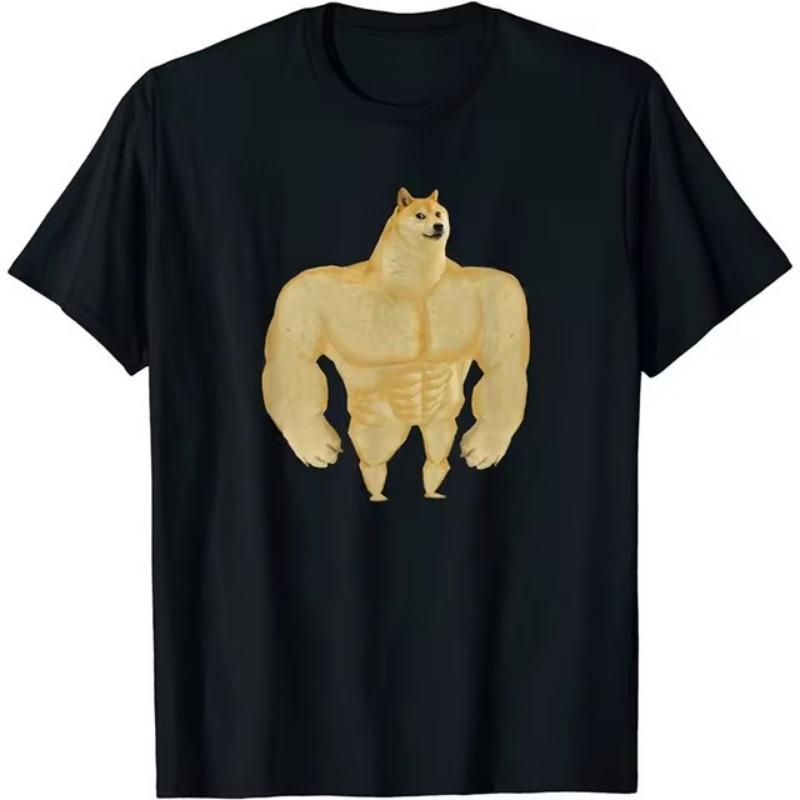 Printed Men's T Shirts Funny Summer Animals O-Neck Short Sleeve Casual Comforts Tee Shirt Tops Women