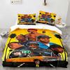 New 2 Pac Bedding Set Single Twin Full Queen King Size Tupac 2 Pac Bed Set Aldult Boys Kawaii Duvetcover Sets 3D
