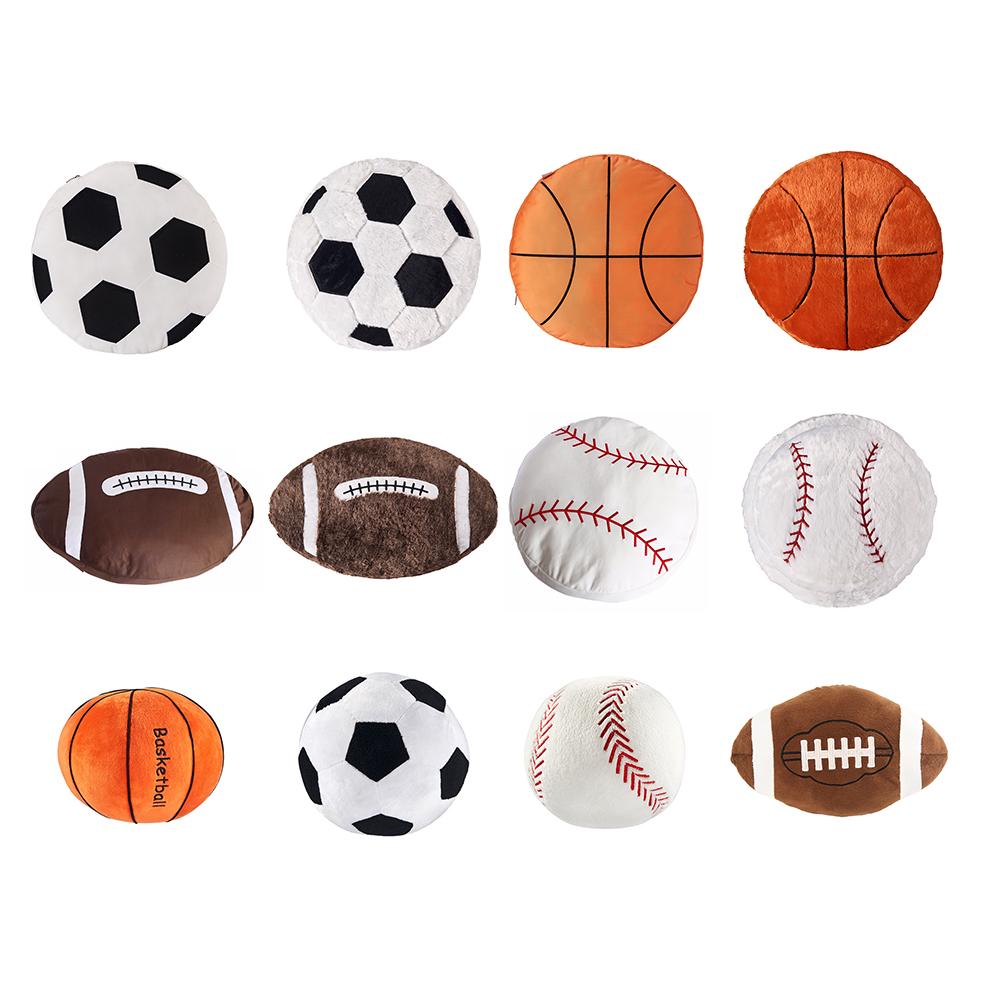 Simulation Spherical Cushion Pillow Winter Plush Breathable Spherical Pillow Plush Toys