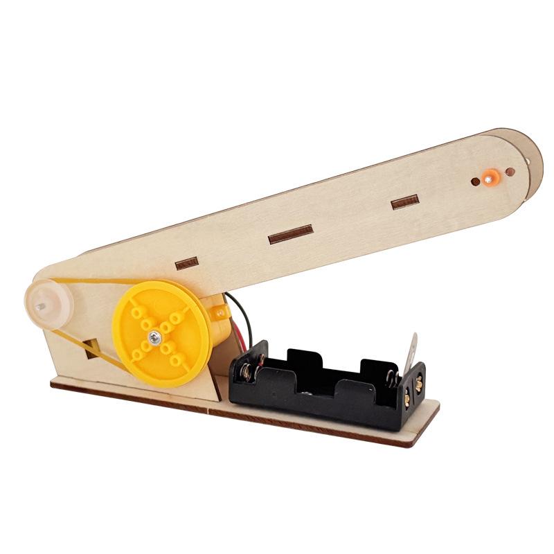 DIY Children s Electric Conveyor Belt Assembly Model - Hands-On Invention Kit