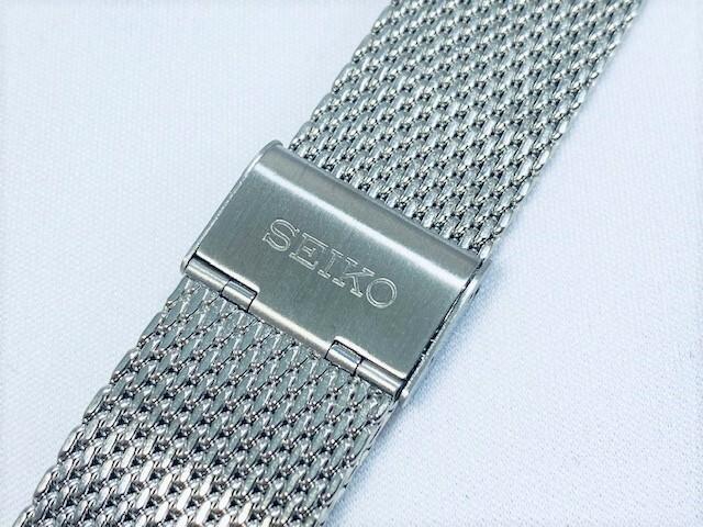 M188112J0 SEIKO 5 Sports 22mm Stainless Steel Bracelet for via SBSA015/ SBSA017/ SBSA019/ 4R36-07G0 (Ships Nekoposu)