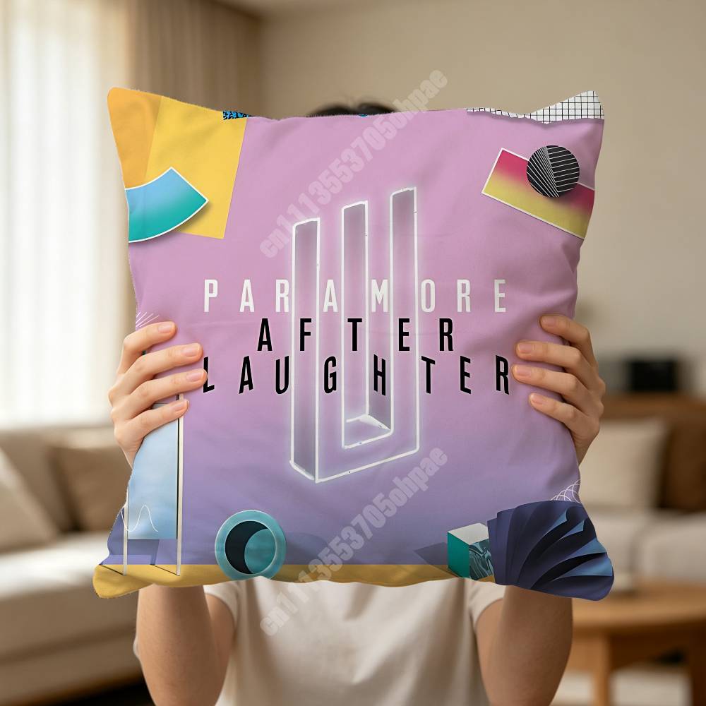 PParamore Band HHayley Williams Pillow Cover Sofa Couch Cushion Case Creative Workspace Accent Home Decor