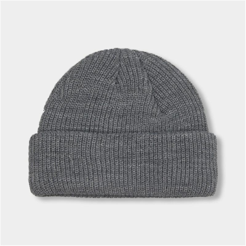Beanies Winter Women Hats Solid Hole 
