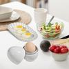 Microwave Egg Poacher Microwave Boiled Egg Maker Cooking Accessories Rapid Egg Cooker Egg Steamer for Hard Soft Boiled Egg