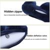 Hand Pressing Press To Inflate Pillow U-Shaped Neck Support Cushion Neckrest Pad  Tourist