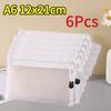 New Puzzle Storage Bag Children's Building Blocks Small Toys Special Sorting Bags Transparent Mesh Gauze Zipper Mesh Bags