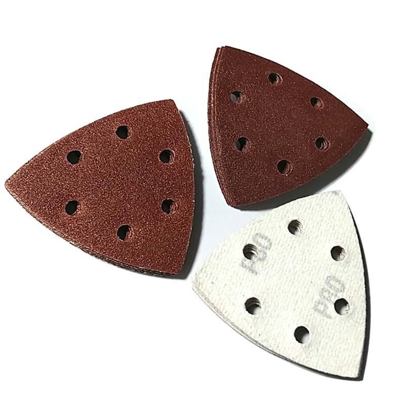 Pads Sanding Triangle Assorted Sandpaper For Multi Tool Oscillating Loop Durable