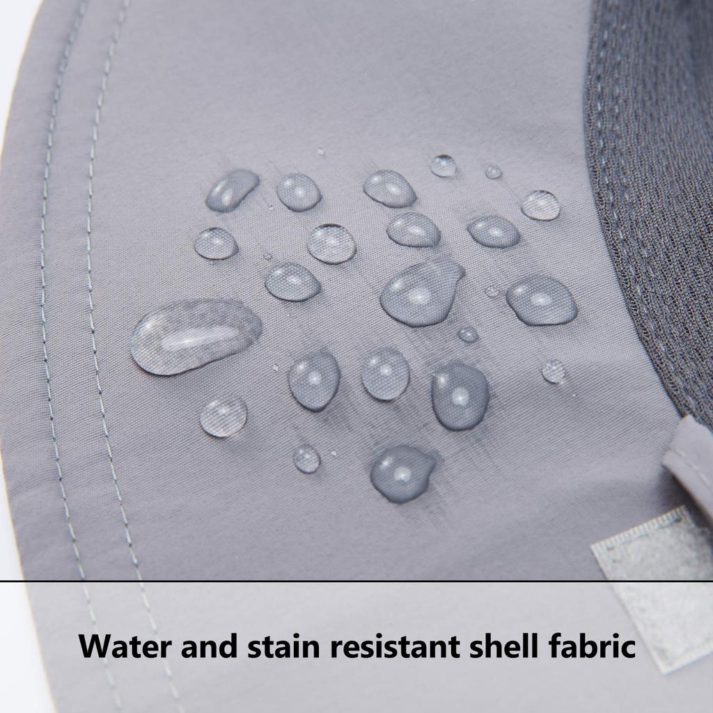 Bassdash Fishing UV and Perfect for Sun Farm and Mountain Climbing Light Men's Hat, Water-Repellent, UPF50+ Protection, Quick-Drying, Lightweight,